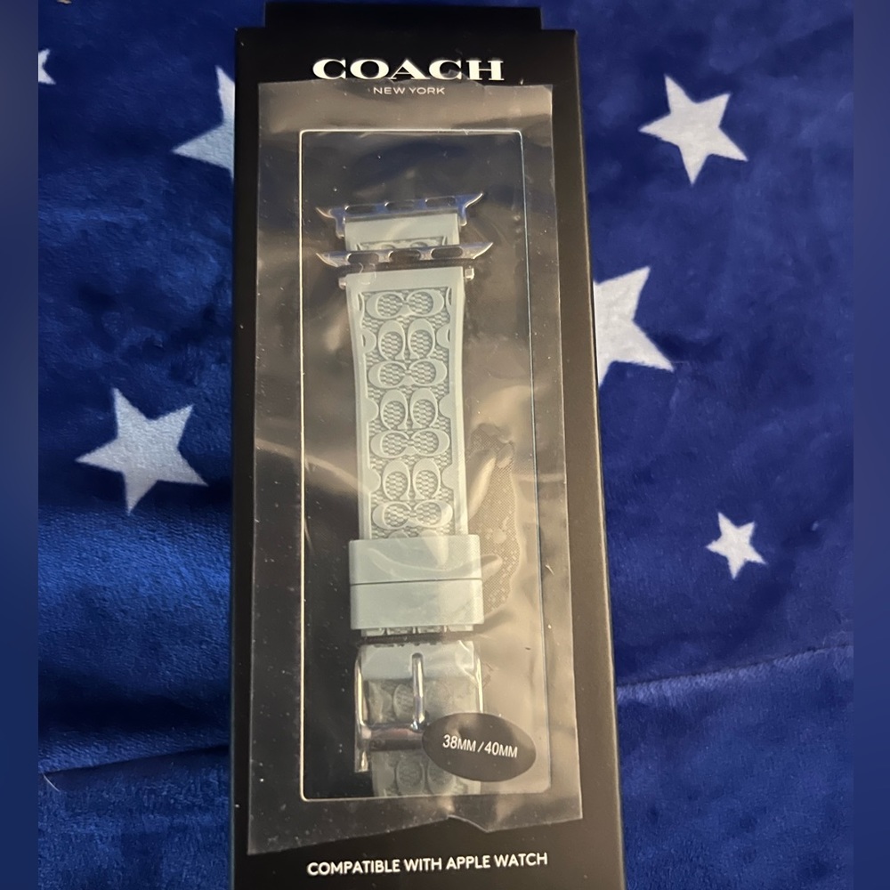 Coach Apple Watch Band